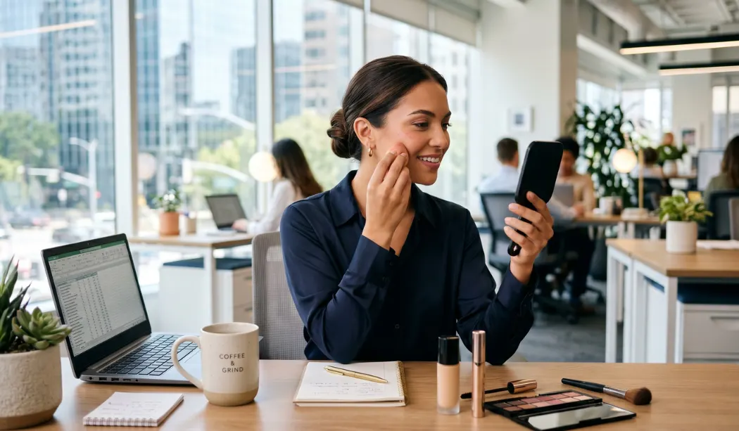 Quick Makeup Hacks For Office Women to Save Time Morning