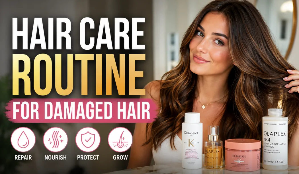 Hair Care Routine For Damaged Hair: Fix Breakage Fast