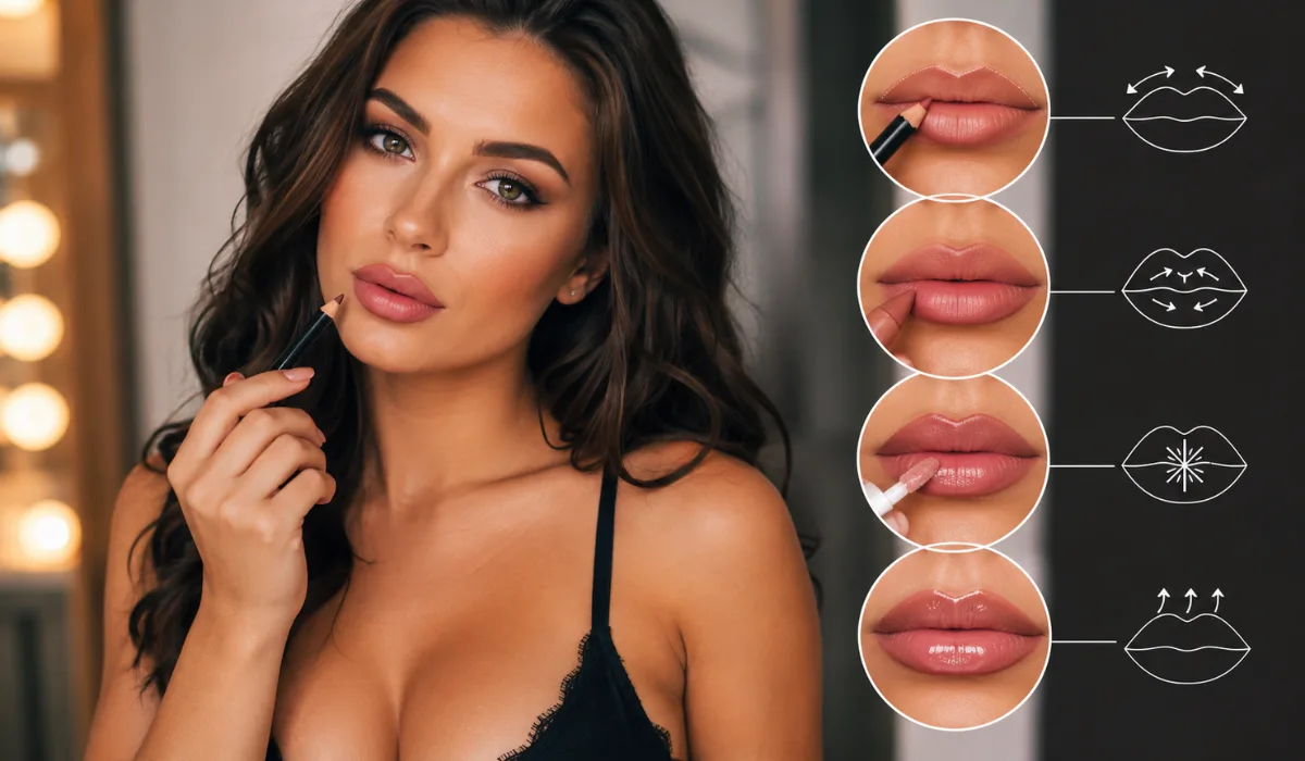 Best makeup hacks for fuller lips Best makeup hacks for fuller lips