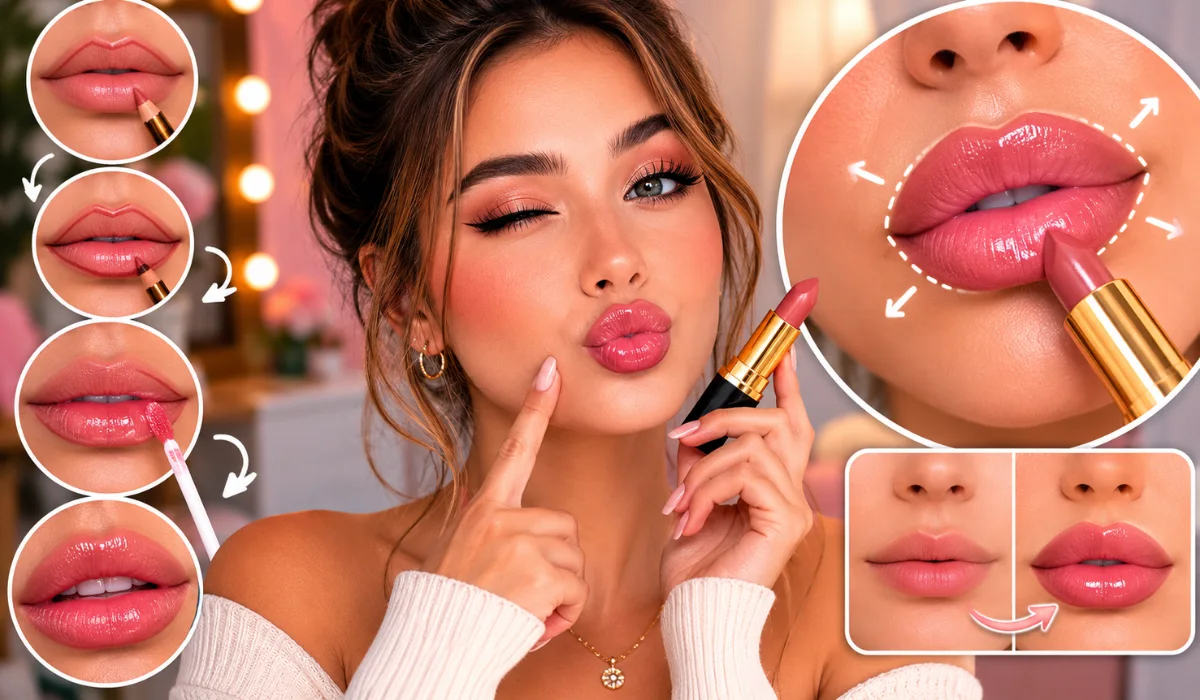 How to get perfect lips shape naturally How to get perfect lips shape naturally