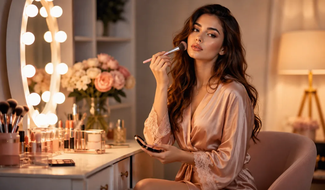 Simple everyday makeup tutorial for women