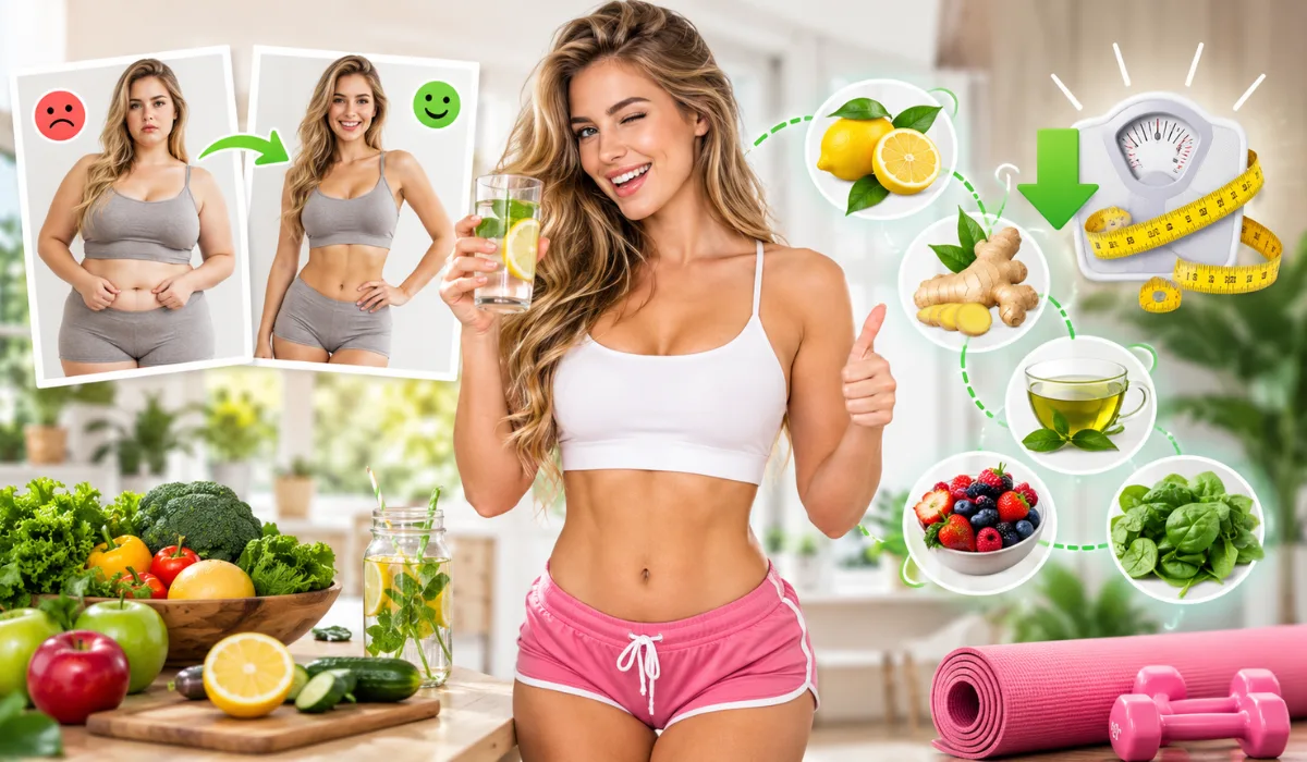 Natural weight loss tips at home for females