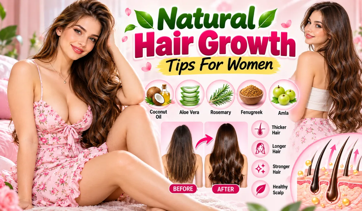 Natural Hair Growth Tips For Women: Get Healthy Hair Fast