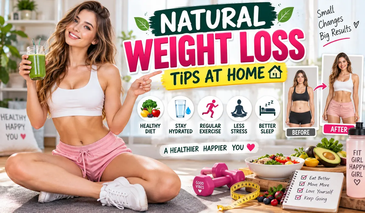 Natural Weight Loss Tips At Home: Simple Ways to Lose